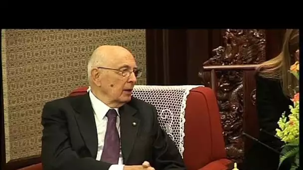 Le monde politique rend hommage à l'ancien président italien, Giorgio Napolitano