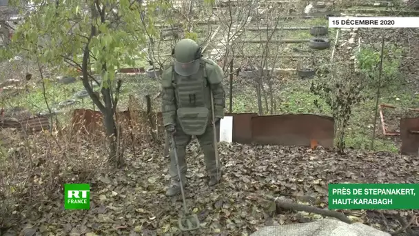 Haut-Karabagh : des militaires russes détruisent des engins explosifs près de Stepanakert