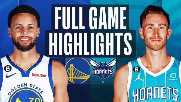 WARRIORS at HORNETS | NBA FULL GAME HIGHLIGHTS | October 29, 2022