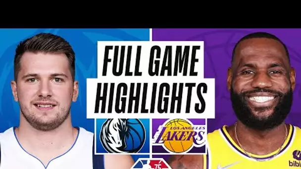 MAVERICKS at LAKERS | FULL GAME HIGHLIGHTS | March 1, 2022