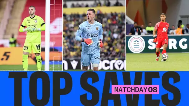 LE TOP ARRÊTS de la 8ème journée - Ligue 1 McDonald's 24/25