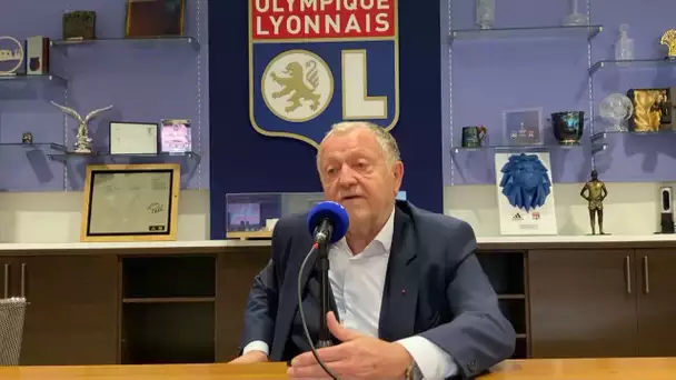 «Il est là pour longtemps» : Jean-Michel Aulas, président de l'OL, réitère sa confiance envers La…