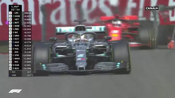 Hamilton passe Vettel