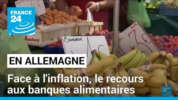 En Allemagne, face à l'inflation, le recours aux banques alimentaires • FRANCE 24