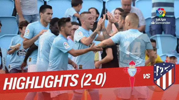 Resumen de RC Celta vs Atlético de Madrid (2-0)