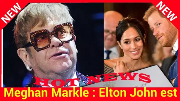 Meghan Markle : Elton John est sûr de savoir quand elle va accoucher