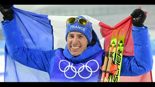 JO de Pékin : Quentin Fillon Maillet médaillé d'or de la poursuite de biathlon