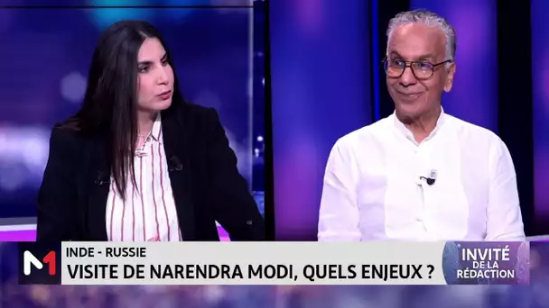 #LinvitédelaRédaction .. Visite de Narendra Modi à Moscou, quels enjeux? L´analyse de Driss Aissaoui