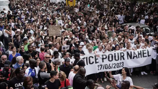 Mort de Nahel : marche blanche, le policier mis en examen... Le point à 19 heures