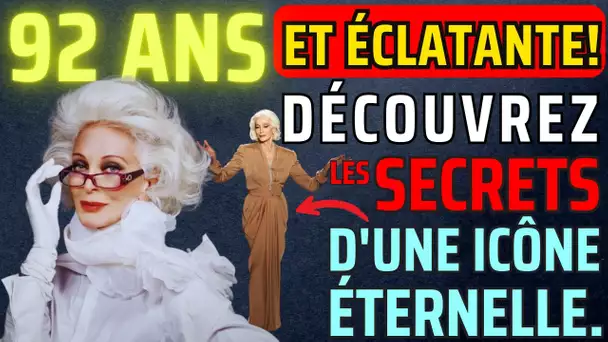 À 92 Ans, Les SECRETS de Carmen Dell'Orefice Pour Une Peau ÉCLATANTE et Un Esprit VIF!  #Inspiration