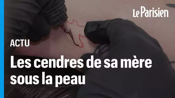 Des tatouages avec les cendres d’un proche pour aider à faire son deuil