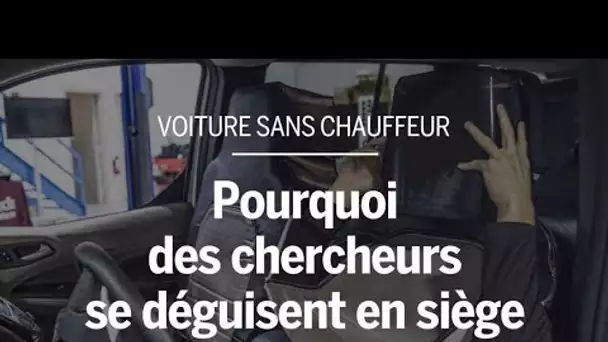 Des chercheurs se déguisent en siège pour faire communiquer des voitures sans chauffeur