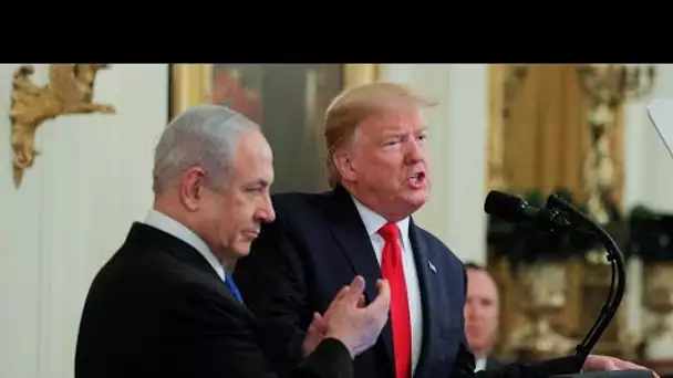 Main dans la main avec Netanyahu, Trump présente son plan de paix pour le Proche-Orient