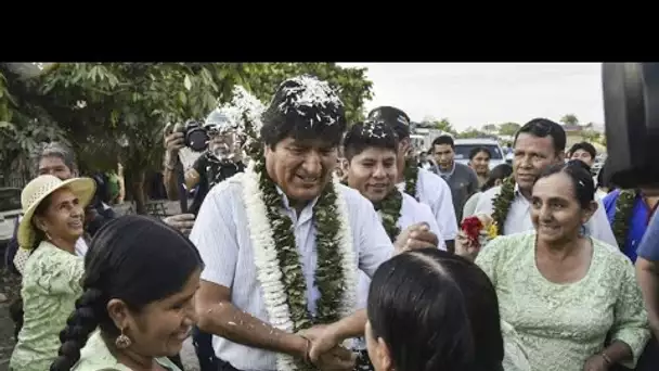 Présidentielle en Bolivie : Evo Morales en tête, un second tour à venir selon des résultats partiels