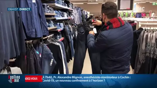 Auchan propose désormais un rayon avec des vêtements d’occasion