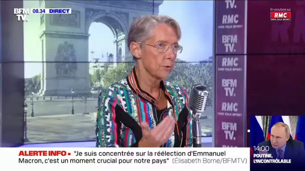 Elisabeth Borne: "On veut équilibrer le système de retraite"