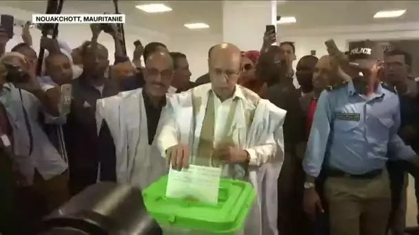 Le candidat du pouvoir, Mohamed Oud Ghazouani, proclamé vainqueur dès le premier tour des élections