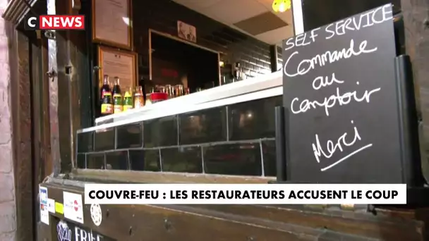 Couvre-feu : les restaurateurs accusent le coup