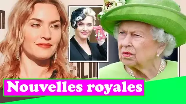 La reine a repoussé la poignée de main de Kate Winslet lorsque l'actrice a reçu le CBE