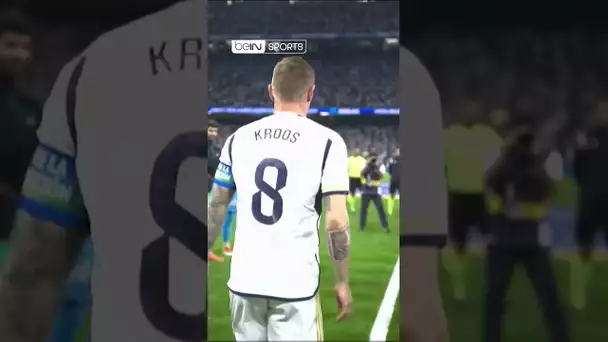 🙌 Le magnifique hommage du Real Madrid à Toni Kroos #Shorts