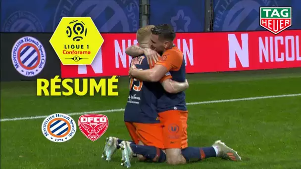 Montpellier Hérault SC - Dijon FCO ( 2-1 ) - Résumé - (MHSC - DFCO) / 2019-20