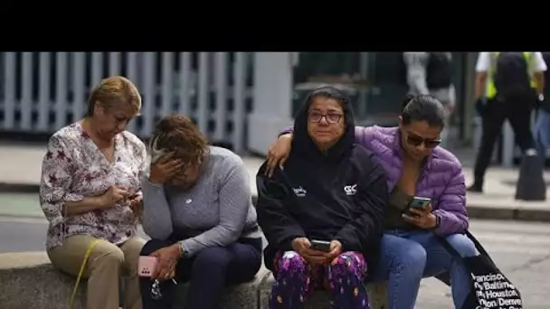 Le Mexique secoué par un puissant tremblement de terre, cinq ans après le séisme meutrier de 2017