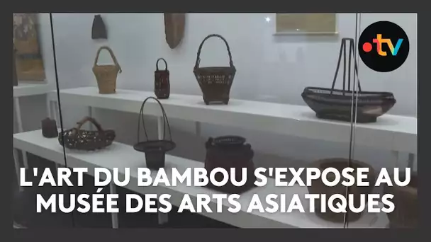 A Nice, l'art du bambou ou la plénitude du vide s'expose au musée des arts asiatiques