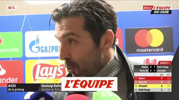 Buffon «Important de gagner ce match» - Foot - C1 - PSG