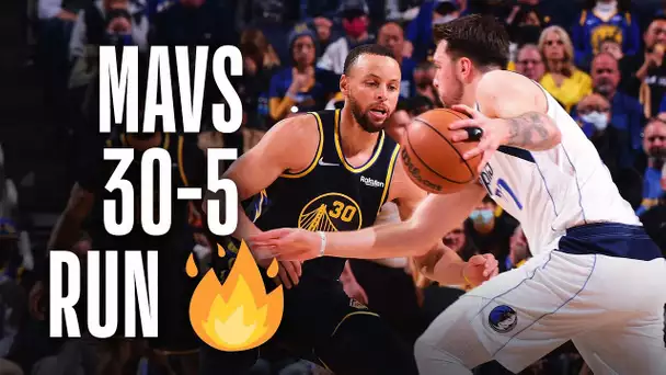 Dallas MASSIVE 30-5 4Q Comeback vs Warriors 🔥🔥