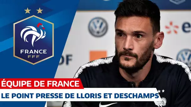 La conférence de presse d'Hugo Lloris et Didier Deschamps en replay I Équipe de France 2019