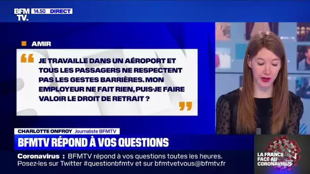 Je travaille dans un aéroport et les passagers ne respectent pas les gestes barrières, que faire ?