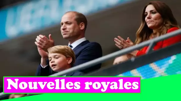 Le prince William invité à apporter le « porte-bonheur » Prince George à la finale de l'Euro 2020