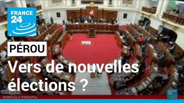 Pérou : le Parlement refuse l'organisation d'élections anticipées malgré la crise politique