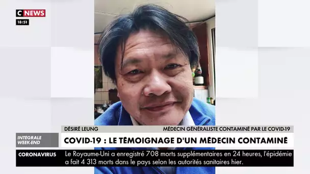 Le témoignage d'un médecin contaminé par le Covid-19, en voie de guérison