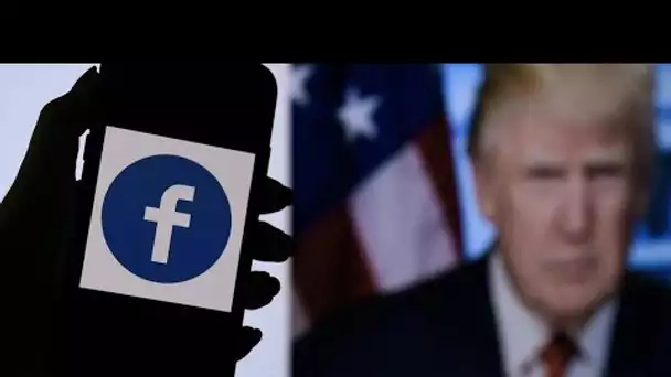 Facebook suspend l'ex-président américain Donald Trump pour deux ans