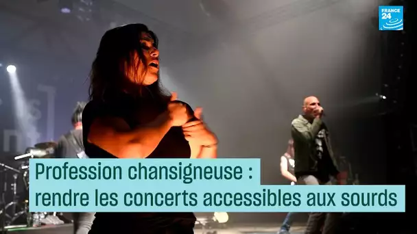 Profession chansigneuse : rendre les concerts accessibles aux sourds - #CulturePrime