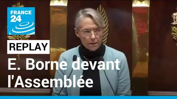 REPLAY - Rentrée parlementaire en France : Elisabeth Borne devant l'Assemblée nationale