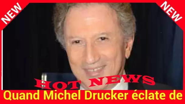 Quand Michel Drucker éclate de rire après une vanne sur la chirurgie esthétique