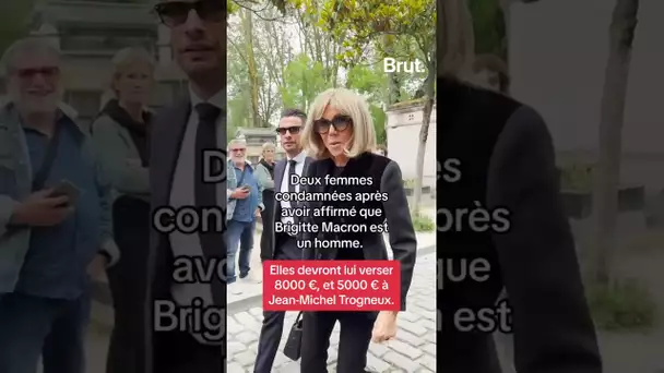 Deux femmes condamnées après avoir affirmé que Brigitte Macron est un homme