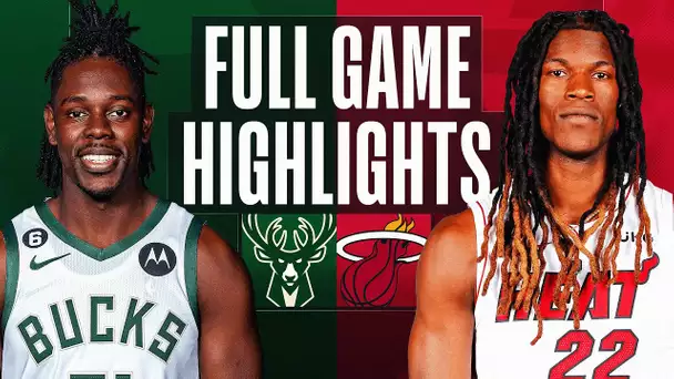 BUCKS at HEAT | FULL GAME HIGHLIGHTS | January 12, 2023