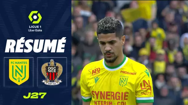 FC NANTES - OGC NICE (2 - 2) - Résumé - (FCN - OGCN) / 2022-2023