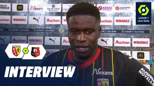 Interview de fin de match : RC LENS - STADE RENNAIS FC (1-1)  / 2023/2024