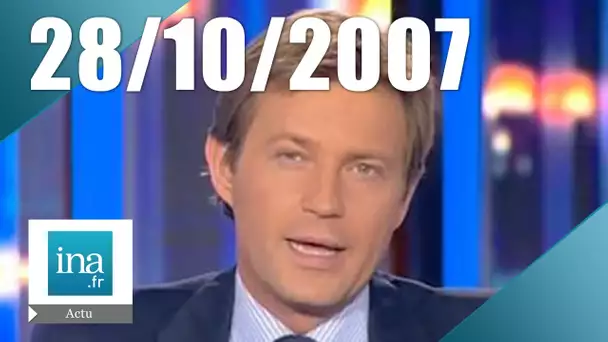 20h France 2 du 28 octobre 2007 -  L'Arche de Zoé | Archive INA