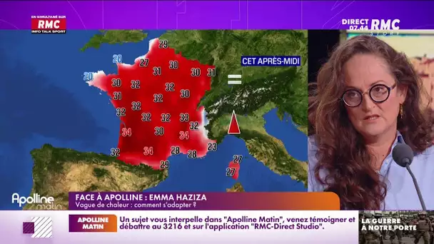 Haziza : "Chaque jour qui passe, nous avons des températures hors-normes"