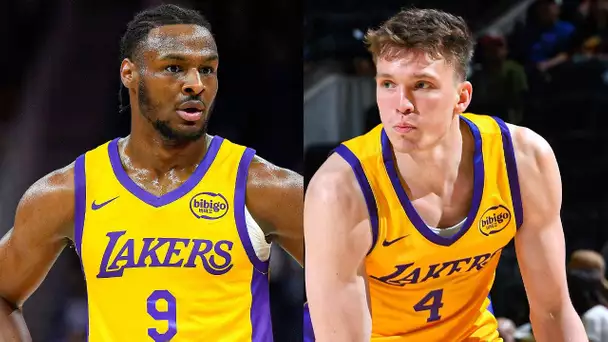 Lakers Rookies Bronny James & Dalton Knecht Make Their Summer League Debuts!