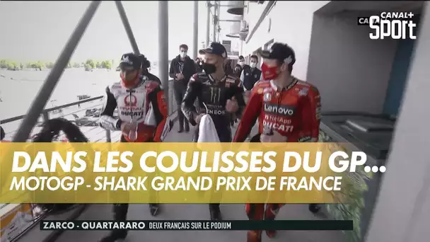 Dans l'intimité des pilotes après la course