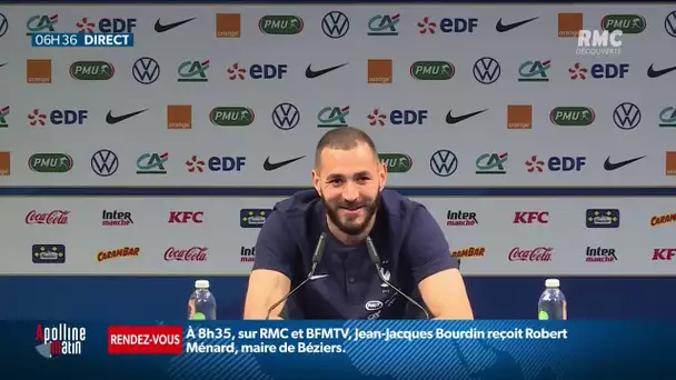 Benzema remercie Didier Deschamps pour son retour chez les Bleus