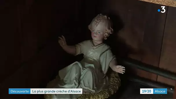 La plus grande crèche d'Alsace se trouve à Bourtzwiller