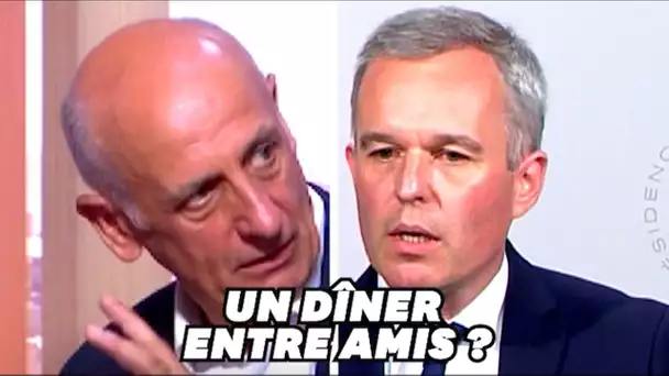 "Pas de diners entres amis"? Aphatie, invité de Rugy,  ne semble pas de cet avis