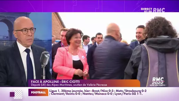 Ciotti : "Guillaume Peltier a beaucoup changé dans sa carrière politique"